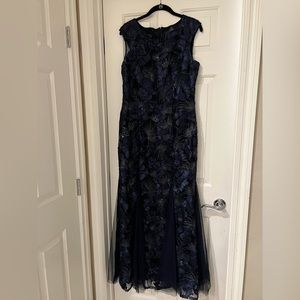 Long formal lace dress